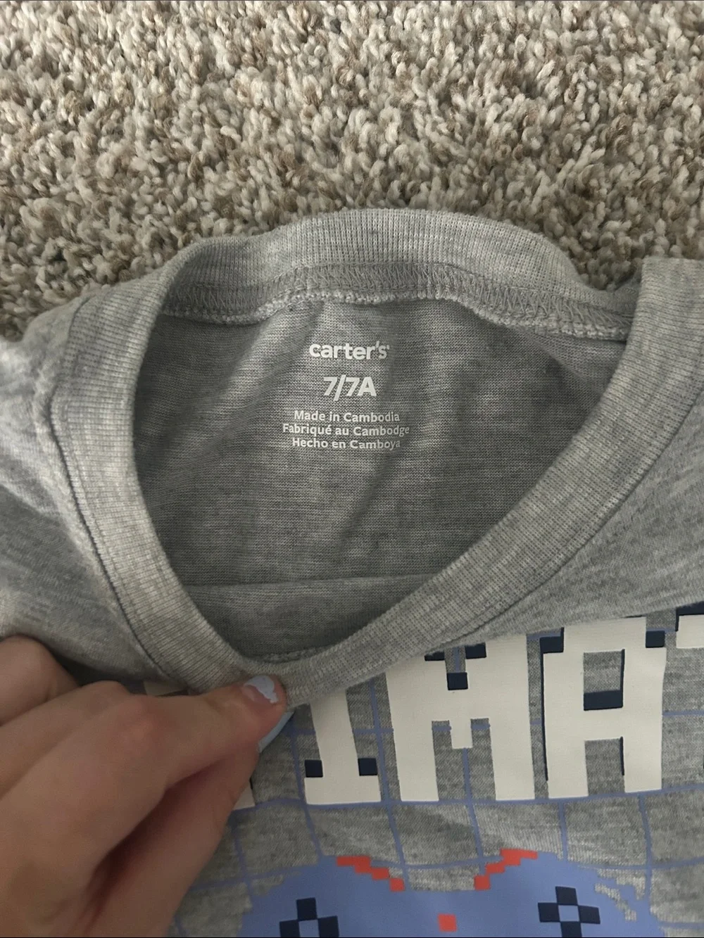 Carter’s Video Game 3 Piece Pajama Set